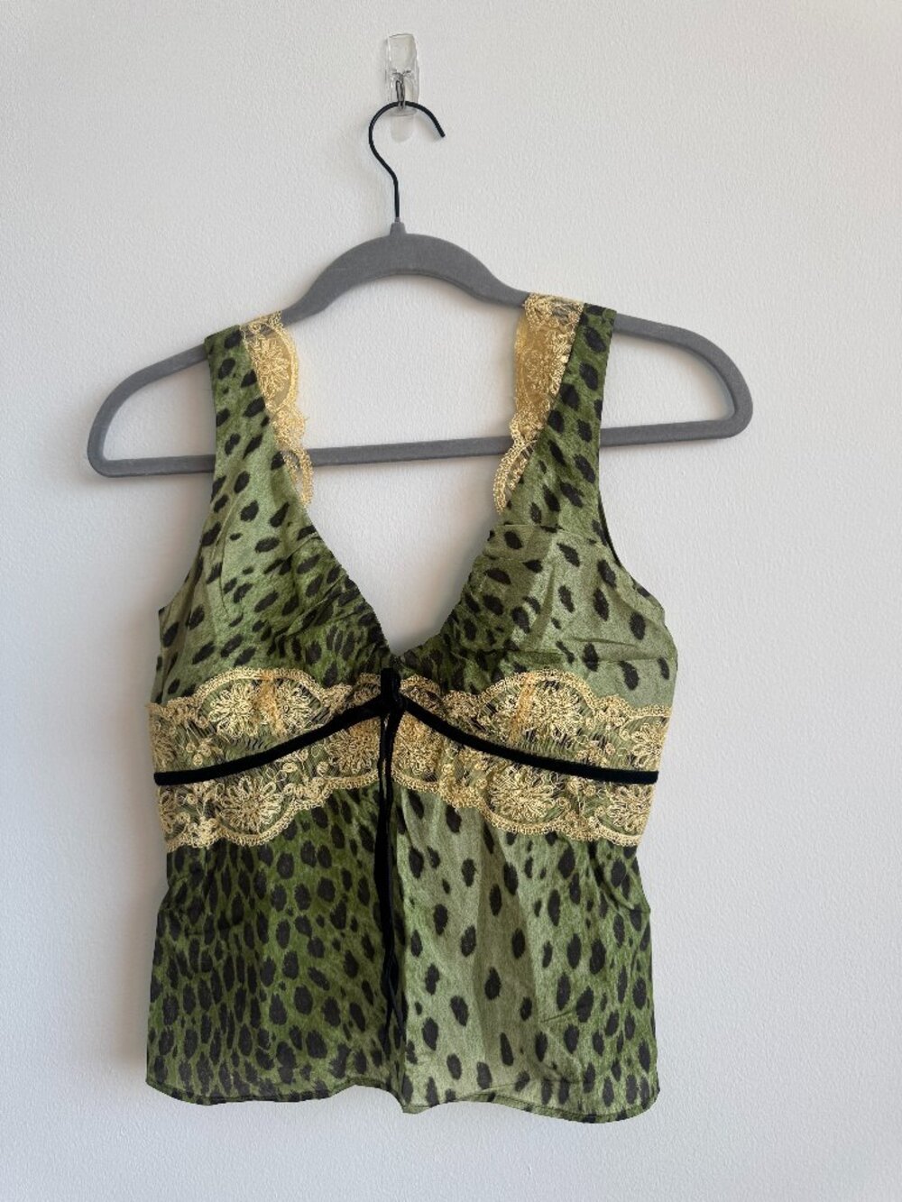 Y2K MISS SIXTY SILK TOP